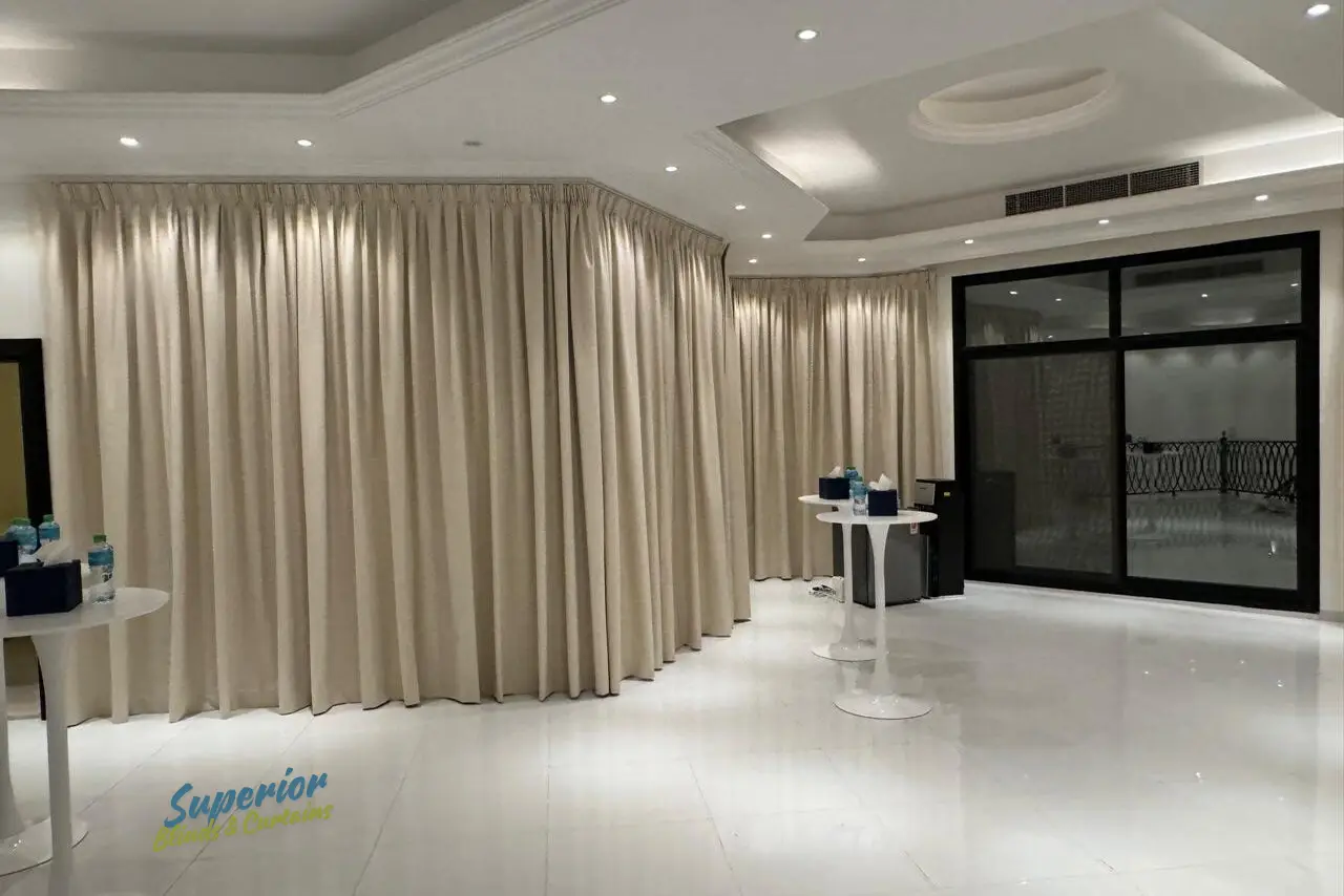 Blinds and curtains