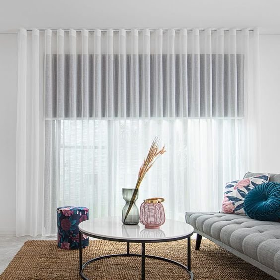 Sheer Curtains Living Room